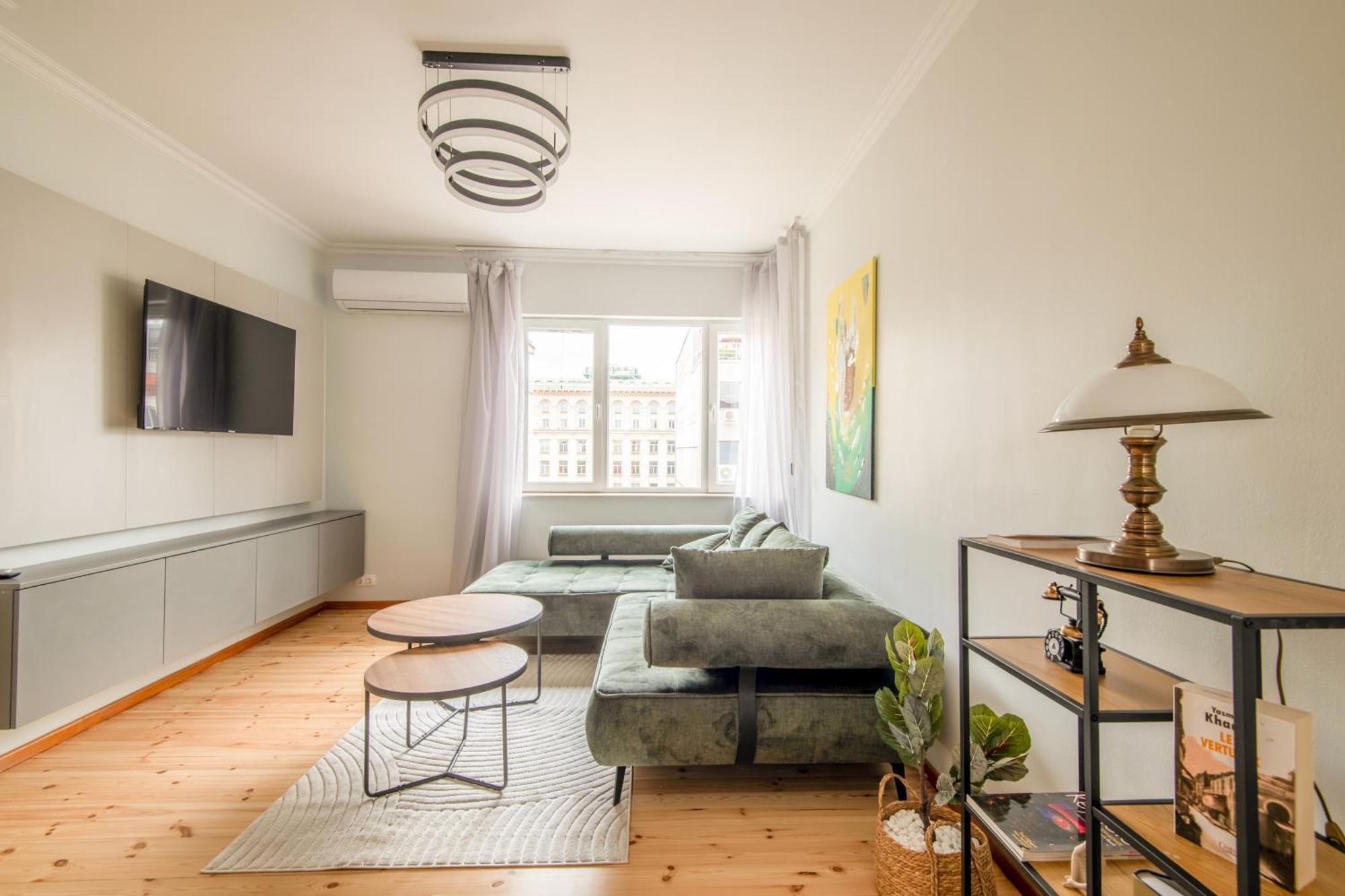 A Luxurious 2 Bedroom Apartment In Center Sofya Dış mekan fotoğraf